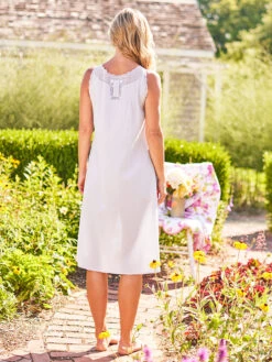 Delicate Nighty -Clothing Sales 2024 NTA5515R SoftPeriwinkle April Cornell Nightgown 3