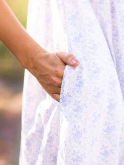 Yesterday Nighty -Clothing Sales 2024 NTA5527R White April Cornell Nightgown 4