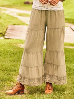 Museum Sunwashed Pant 8 Museum Sunwashed Pant -Clothing Sales 2024 PTA5103R LightOlive April Cornell Pant 1