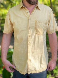 Safari Gold Shirt -Clothing Sales 2024 SH102P Gold April Cornell Shirt 2