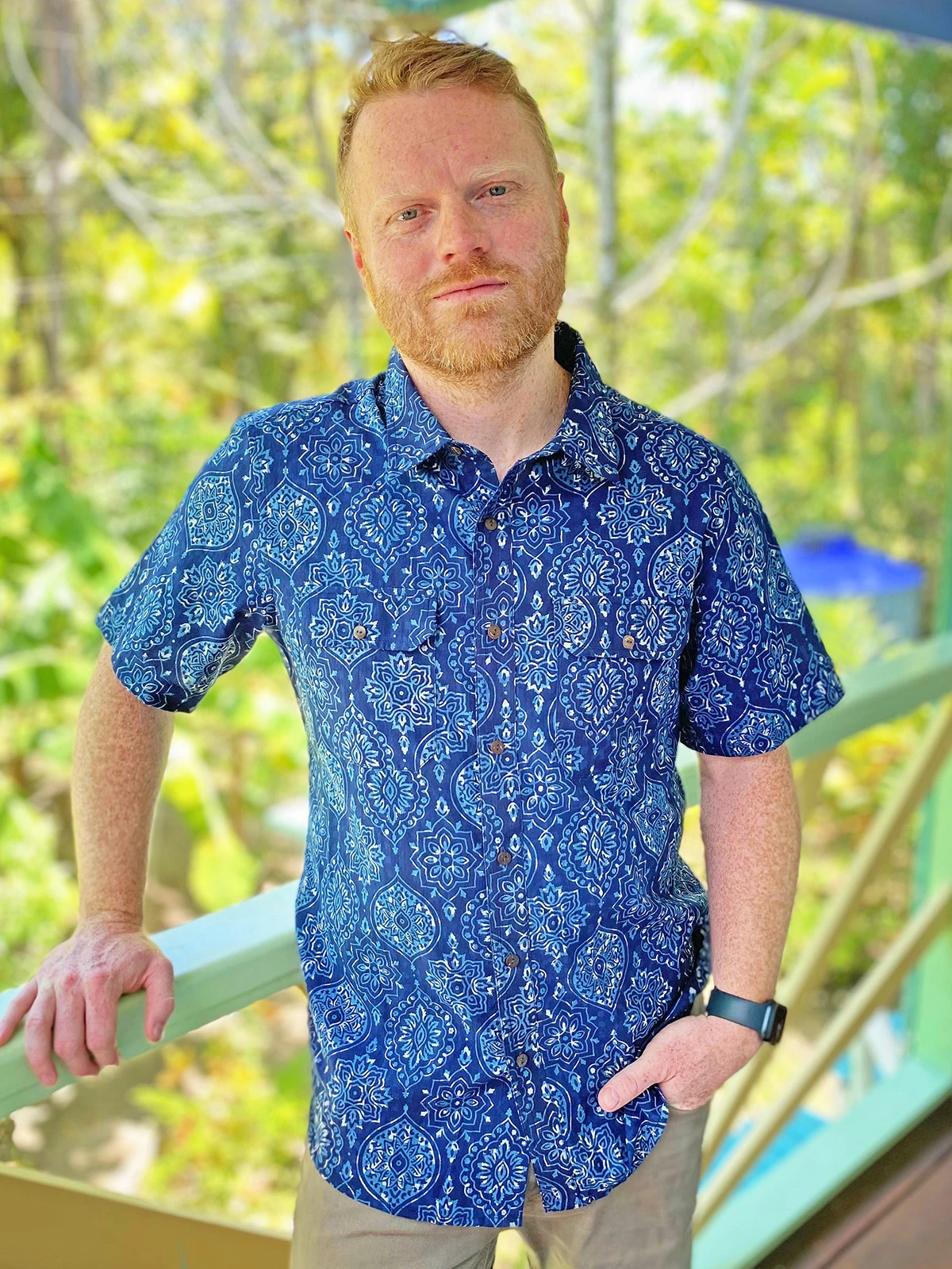 Emblematic Indigo Shirt 3 Emblematic Indigo Shirt