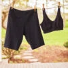 Natural Slip Short -Clothing Sales 2024 SHA5528Q Black April Cornell Short 2