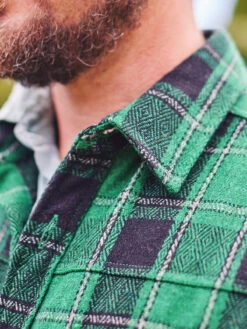 Country Cabin Wool Jacket -Clothing Sales 2024 SJ133Q Verdigris April Cornell Jacket 4