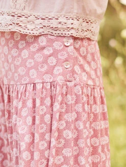 Gwennie Skirt -Clothing Sales 2024 SKA5261R Salmon April Cornell Skirt 2