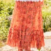 Santa Fe Skirt -Clothing Sales 2024 SKA5361R Coral April Cornell Skirt 3