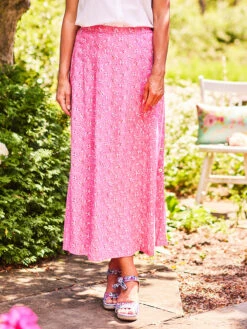 Frannie Skirt -Clothing Sales 2024 SKA5512R Pink April Cornell Skirt 1