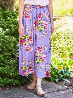 California Rose Jersey Skirt