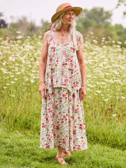 Sunday Rose Jersey Skirt