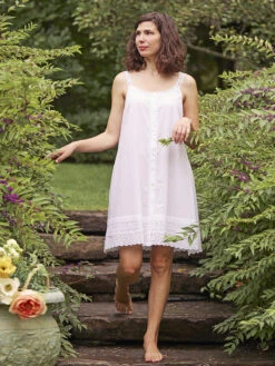 Anya Slip -Clothing Sales 2024 SLA5007N White April Cornell Slip 1