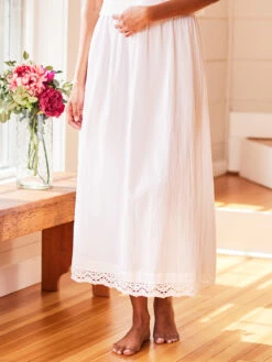 Millie Half Slips - Pack Of 2 -Clothing Sales 2024 SLA5556Q White April Cornell Slip 3