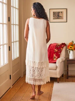 Camille Slip -Clothing Sales 2024 SLAA5514J Ecru April Cornell Slip 3