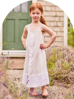 Anya Little Girls Slip -Clothing Sales 2024 SLK5390P White April Cornell Slip 1