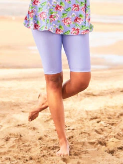 Solid Long Swim Shorts 5 Solid Long Swim Shorts -Clothing Sales 2024 SSA8041P Periwinkle April Cornell Swimsuit 1
