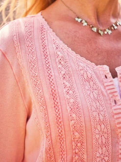 Amsterdam Cardigan -Clothing Sales 2024 SWA6005R Apricot April Cornell Sweater 2