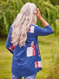 Harbor Patchwork Tunic -Clothing Sales 2024 TNA5560R MixMatch April Cornell Tunic 3