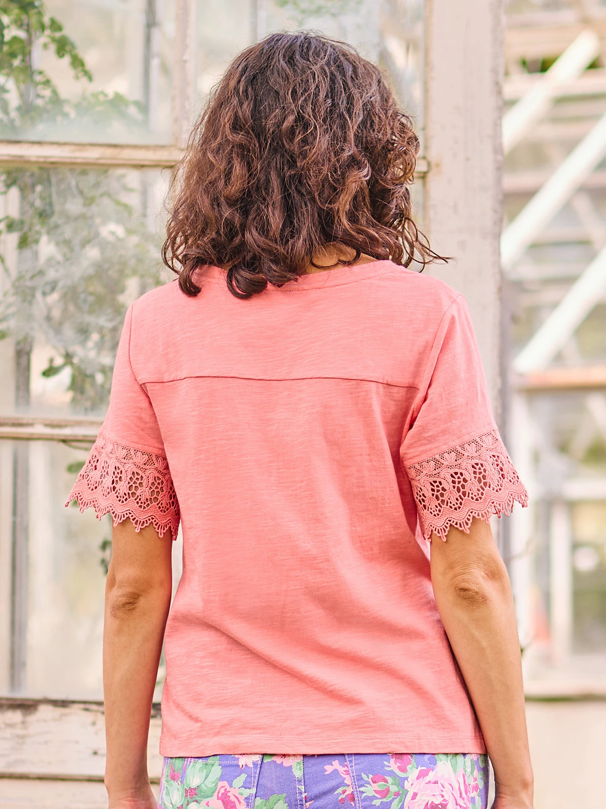 Lacey Short Sleeve T-Shirt 4 Lacey Short Sleeve T-Shirt - Image 2