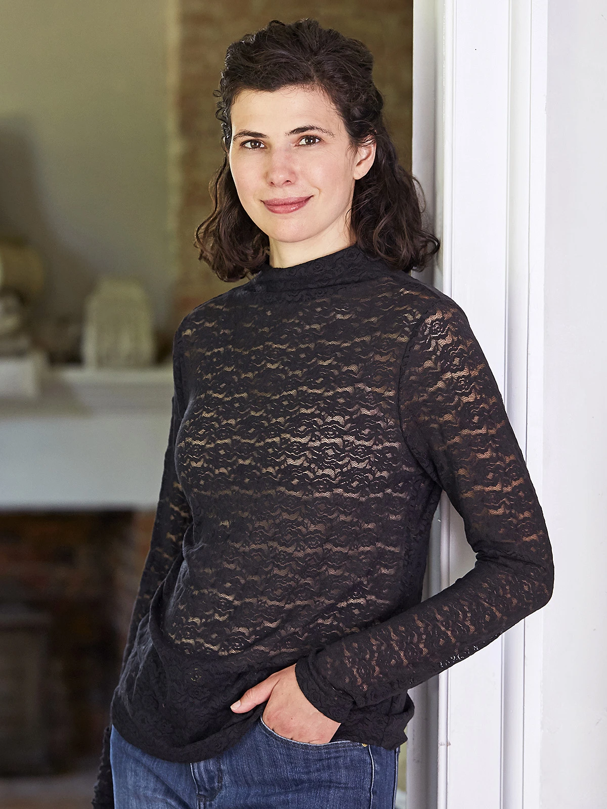 Amelie Mock Turtleneck T-Shirt 5 Amelie Mock Turtleneck T-Shirt - Image 3