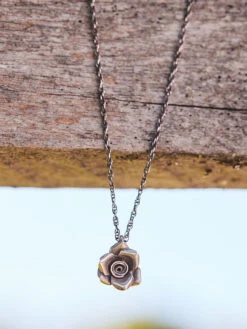 Tea Rose Necklace